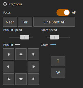 Canon, PTZ-Kameras, Screenshot
