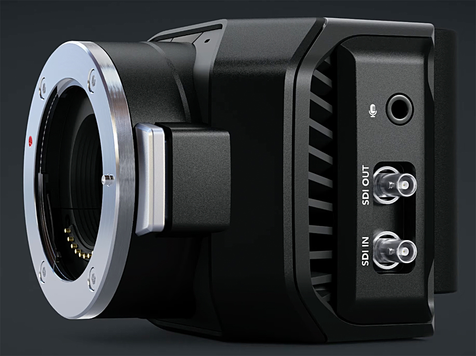 Blackmagic Micro Studio Camera 4K G2 • IBC2023 